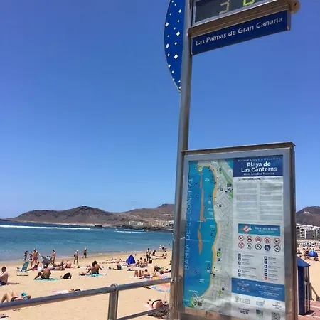 Апартаменты Primera Linea Playa De Canteras